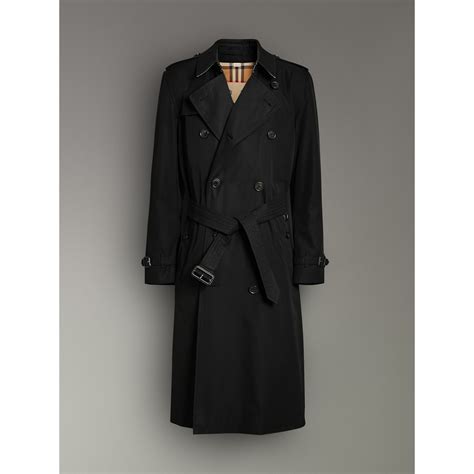 burberry the long kensington heritage trench coat|burberry kensington trench coat black.